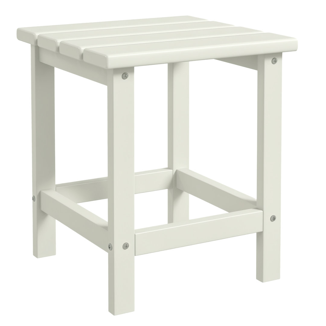 Square Outdoor Side Table , 38cm cm W 38cm cm D