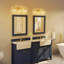 Applique murale de meuble-lavabo moderne à 3 lumières avec gouttes en cristal transparent, base E12 pour le couloir du salon de la chambre à coucher-1454489354