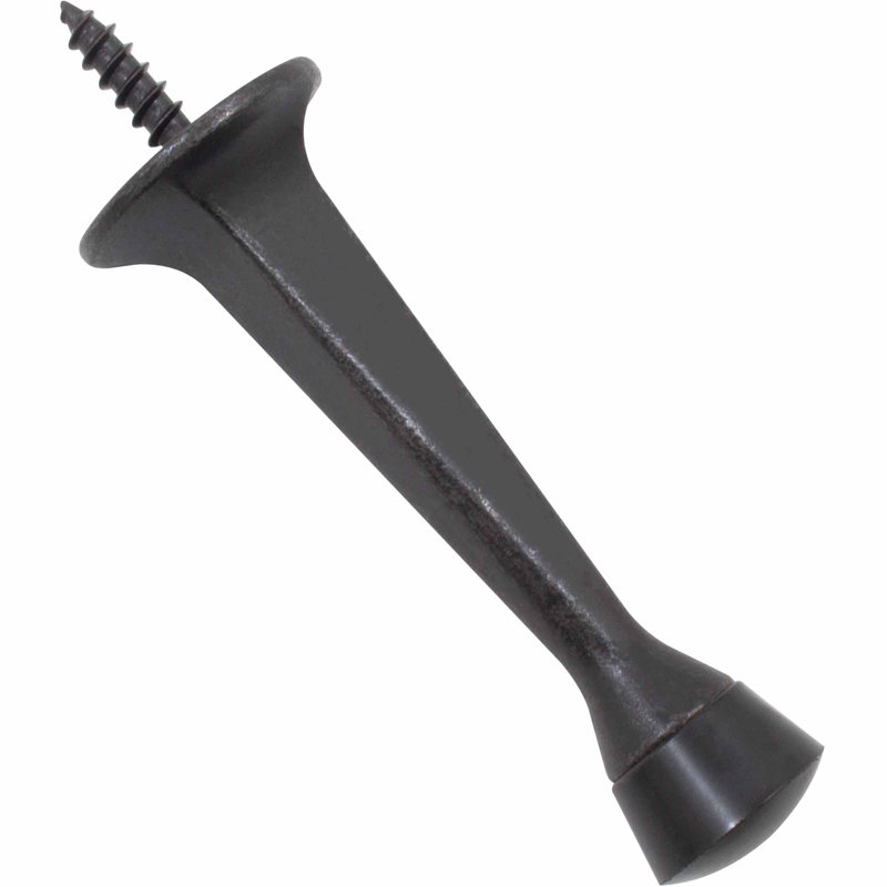 Zinc Baseboard Stop, Oil-Rubbed Bronze
