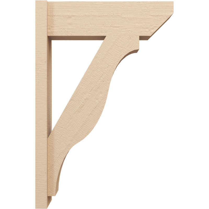 Timberthane Rough Cedar Faux Wood Funston Slat Outlooker, 8"W x 24"D x 36"H, Primed Tan, 36" H x 8" W x 24" D