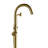 Floor Mounted Freestanding Single Handle Tub Filler Faucet Neptune - Brushed Gold-56785728-55866334