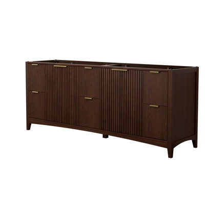 Base de meuble-lavabo double autoportante 83,25 po Palmilla seulement