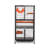Versatile Lockable Pet Cage with Removable Tray and Stable Wheels for Pets' Comfort