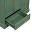 Meuble-lavabo traditionnel 36 po avec lavabo en résine-1205483832
