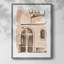 Blush Architecture Study V, reproduction encadrée - bois massif-1532890956
