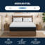 Matelas en mousse viscoélastique, sensation moyenne, matelas 12 po Freshrise Plus-53134404