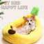 Matelas de banane relaxant pour chien et chat-1046980314