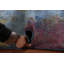 Tapis indien à motif abstrait All-Over