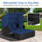 Devrim 60.5" Long Reclining Double Chaise with Cushions