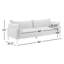 Amryis Upholstered 94'' Sofa