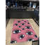 Tapis décoratif moderne à motif de yeux roses-1935577676