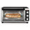 BLACK+DECKER 8-Slice Extra Wide Convection Toaster Oven, TO3250XSB, Fits 9"x13" Oven Pans and 12" Pizza, Stainless Steel/Black
