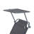 Outdoor Adjustable Folding Chaise Lounge Tanning Chair With Sun Shade-1014256280