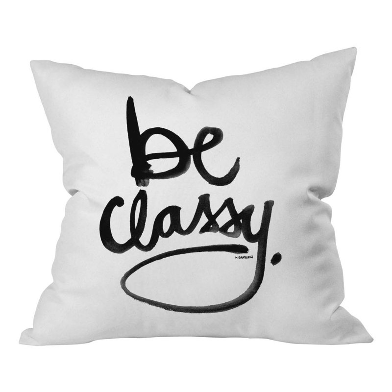 Coussin Kal Barteski, 16 po x 16 po