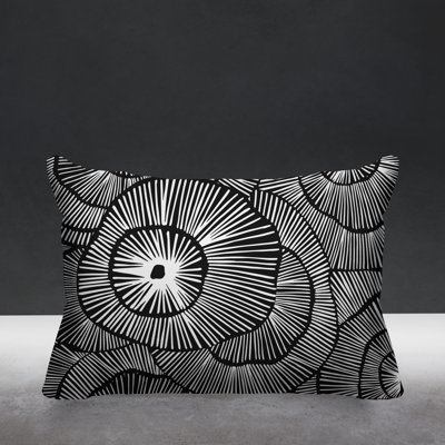 Flower Burst Indoor/Outdoor Throw Pillow