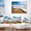 Coussin Foam Ocean Waves on Sand - Sea & Shore-89812653-29348936