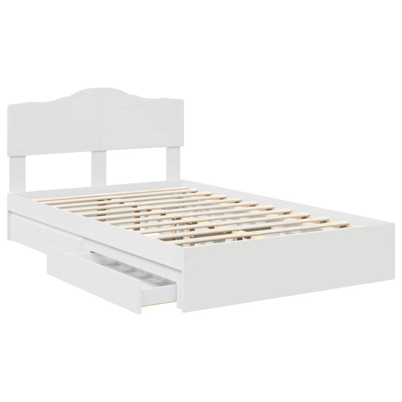 Bed, Small Double (4'), White