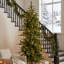 Sapin de Noël mince pré-éclairé-933353006