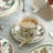 Daisy Chain Bone China Teacup and Saucer