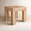 Evander Solid Wood End Table-1470006517
