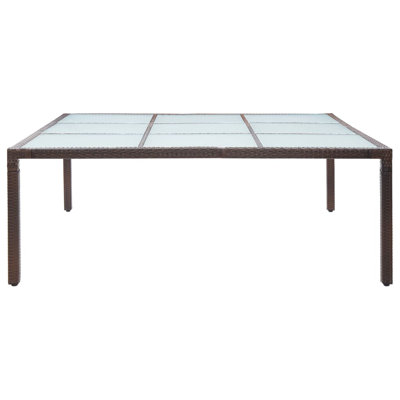Palliser Rattan Dining Table