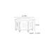 Table basse antique et exquise