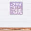 Art sur toile fille you go Stonover-687229836