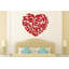 Heart Shape Abstract Wall Sticker-16084674