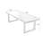 Light-walnut Rectangular Solid Wood Dining Table-280604668