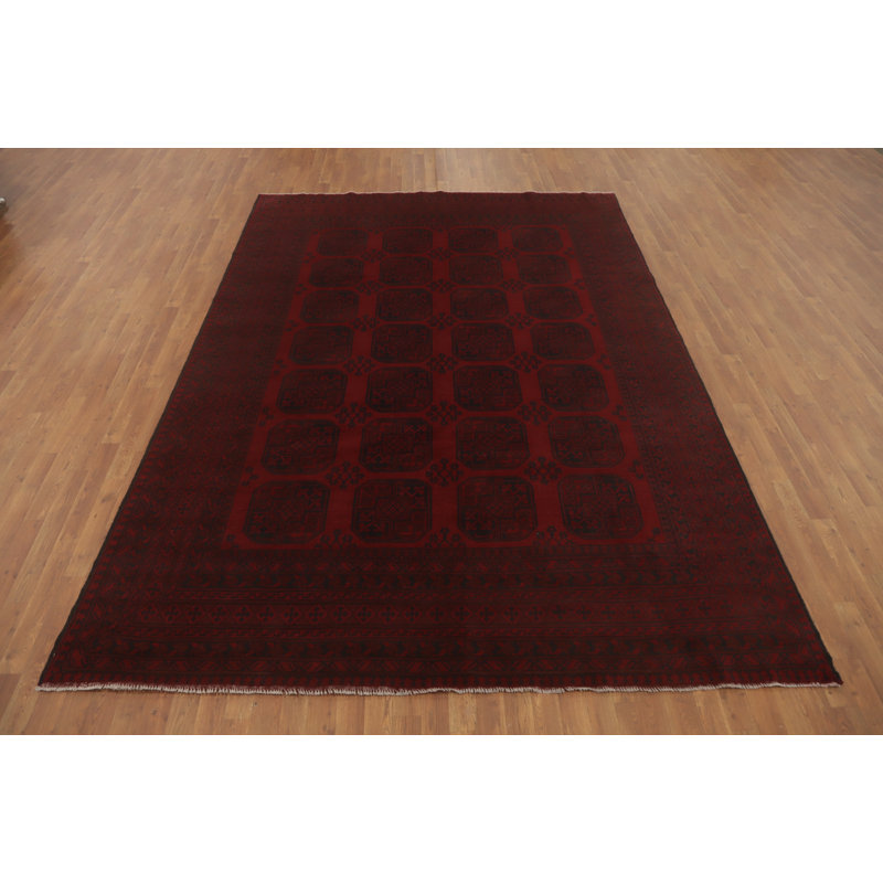 Tapis oriental géométrique 8 x 11