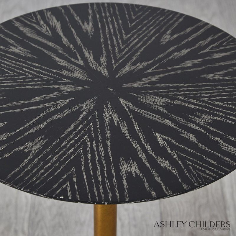 Spheres Drink Table, Black