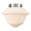 Mini-luminaire suspendu à 2 lumières 7,5 po - 1 lumière de 8 po Nouveau - ampoule non incluse - abat-jour Grourke-112805266-112805262