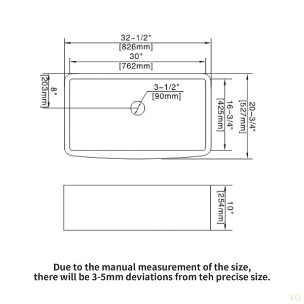 Dimensions du produit