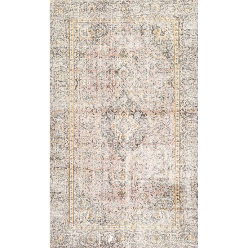 Oriental Indoor Rug, Rectangle 5' x 7'2"