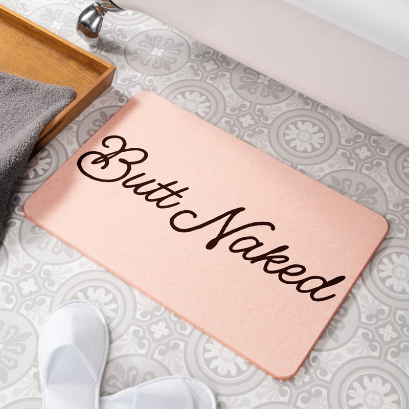 Non-Slip Shower Mat, Pink