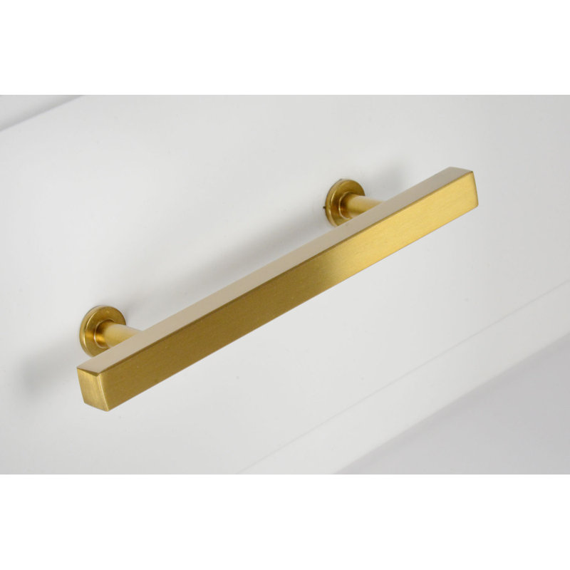 Poignée barre Newport, Ambre doré, 3 3/4"