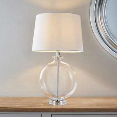 Clyde Glass Standard Table Lamp