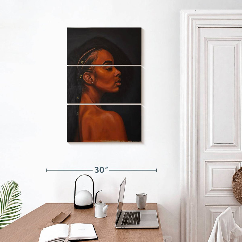 Black Pride I, 32" H x 20" W