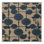 Machine Washable Space Brown Area Rug