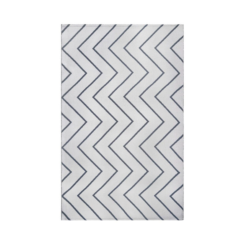 Tapis extérieur bleu marine 6 pi x 9 pi résistant aux taches, Rectangle 6 pi x 9 pi