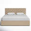 Lit plateforme tapissier avec rangement Cletus-1691165819
