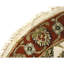 Hand Knotted Wool Area Rug in Ivory And Red