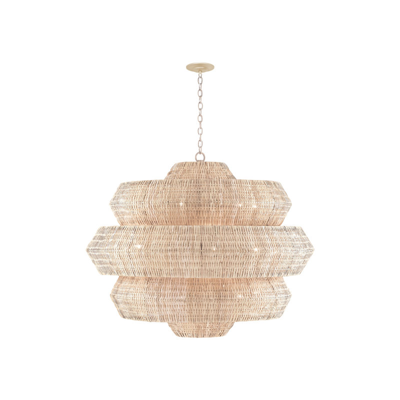 Antibes Chandelier, 18 Lights, 39.5" H x 48" W x 48" D