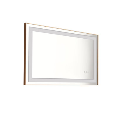Aluminum Rectangle Wall Mirror