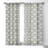 Alison Janssen Cleo Boho Diamond 1pc Blackout Window Curtain Panel-1878860809