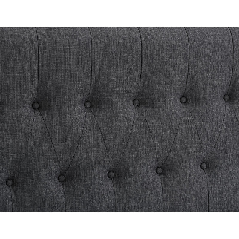 Souders Upholstered Bed, Double (4'6)