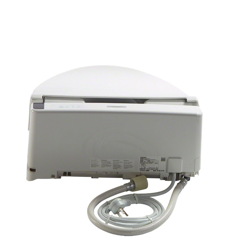Washlet® Elongated Toilet Bidet Seat, Cotton White
