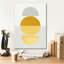 «Inentre 1 jaune» par Danhui Nai, art mural sur toile-1342901060