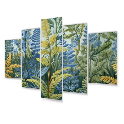Plants & Flowers Wall Decor on Metal