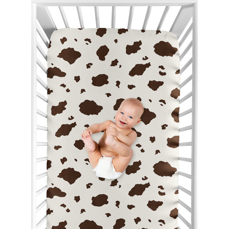 Drap-housse pour lit de bébé Wild West Cowboy